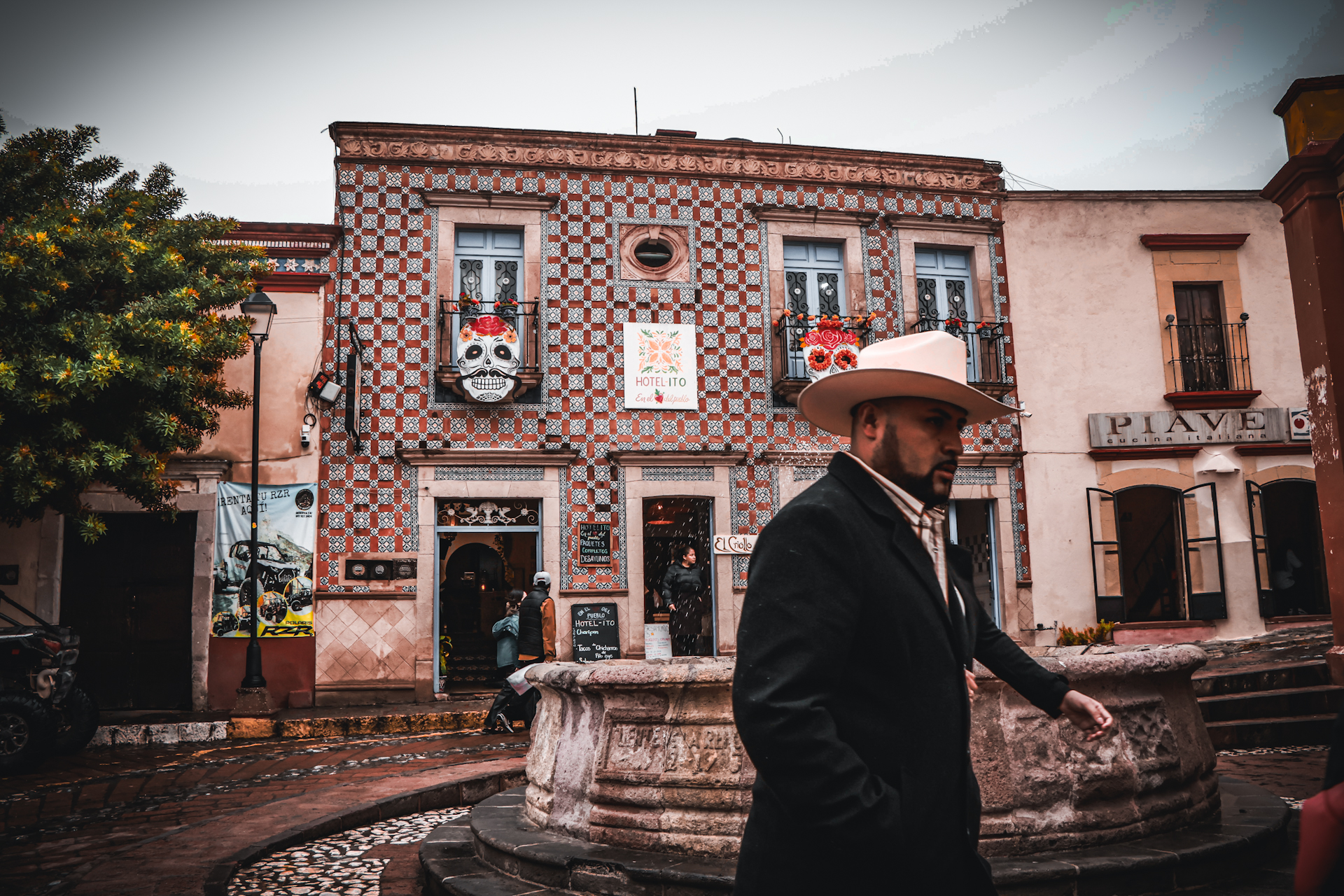 Arquitectura en días lluviosos