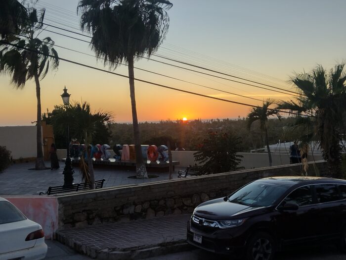 Atardecer en “Todos Santos”