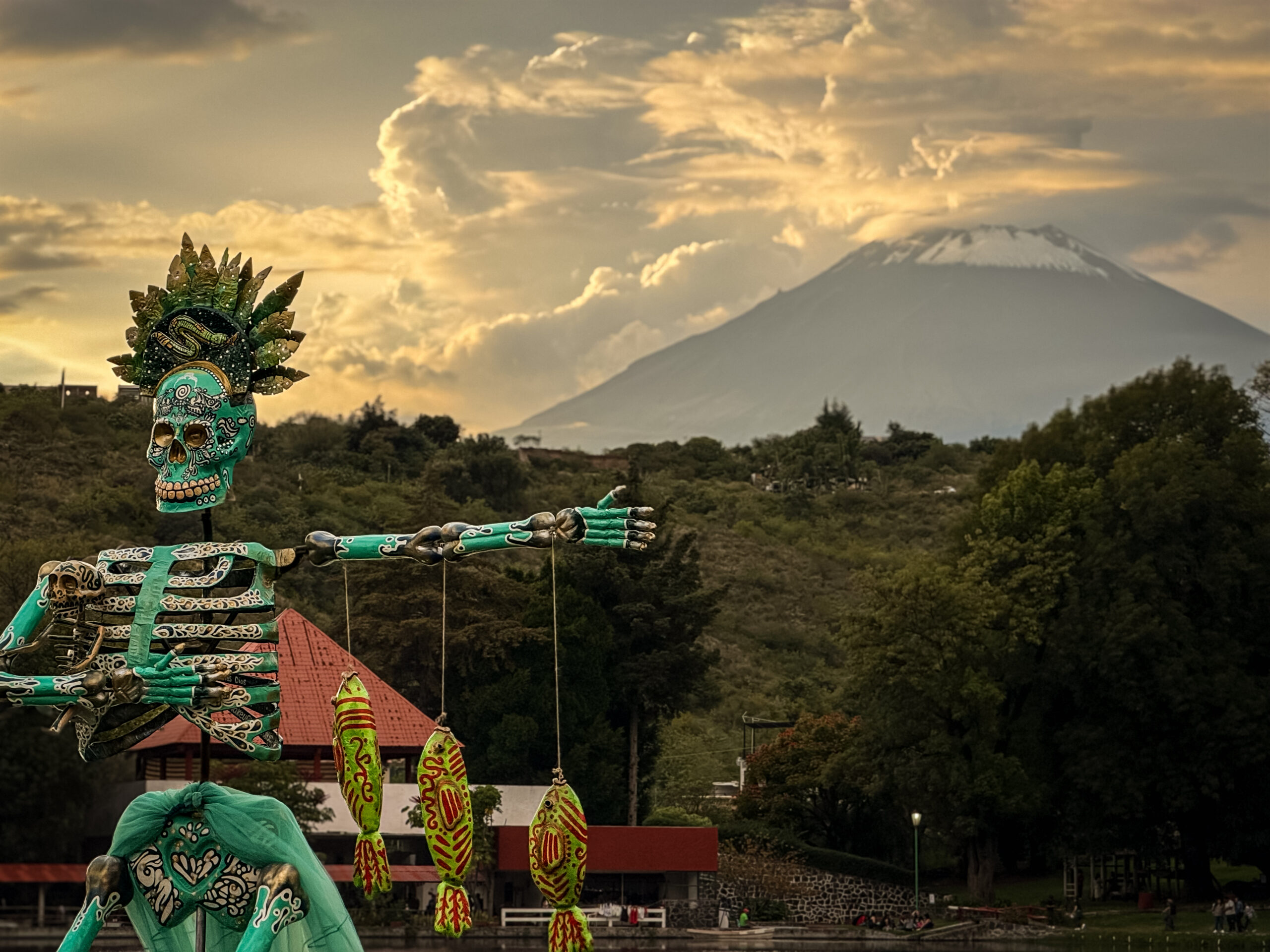 Ecos de tierra y el Mictlán